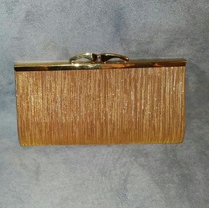 Clutch Purse Evening Bag Gold